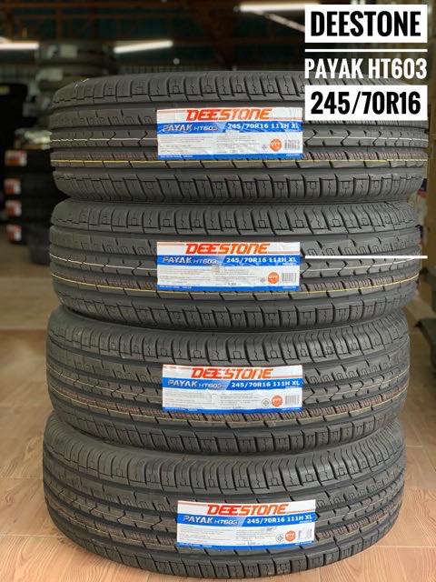 ยางใหม่ DEESTONE PAYAK HT603 245/70R16