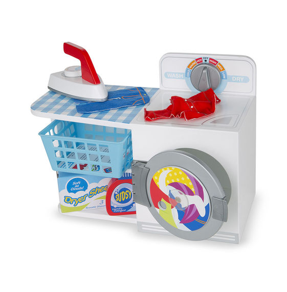 9352 Wooden Wash, Dry & Iron Play Set Age: 3 Years+
