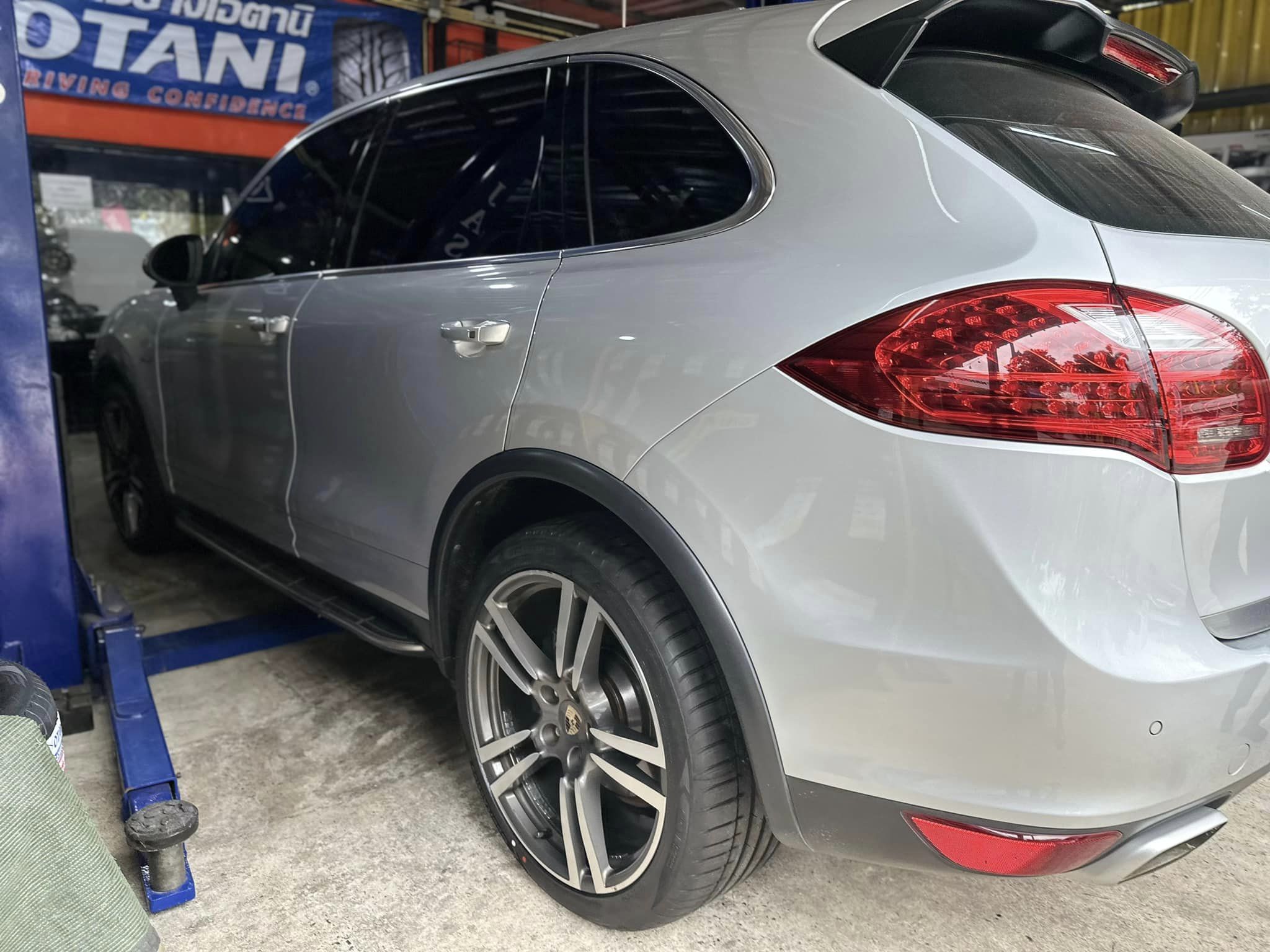 PORSCHE_CAYENNE เปลี่ยนยาง 🛞 #GT RADIAL SPORT Active2 295/35R21 ยางใหม่ปี2024