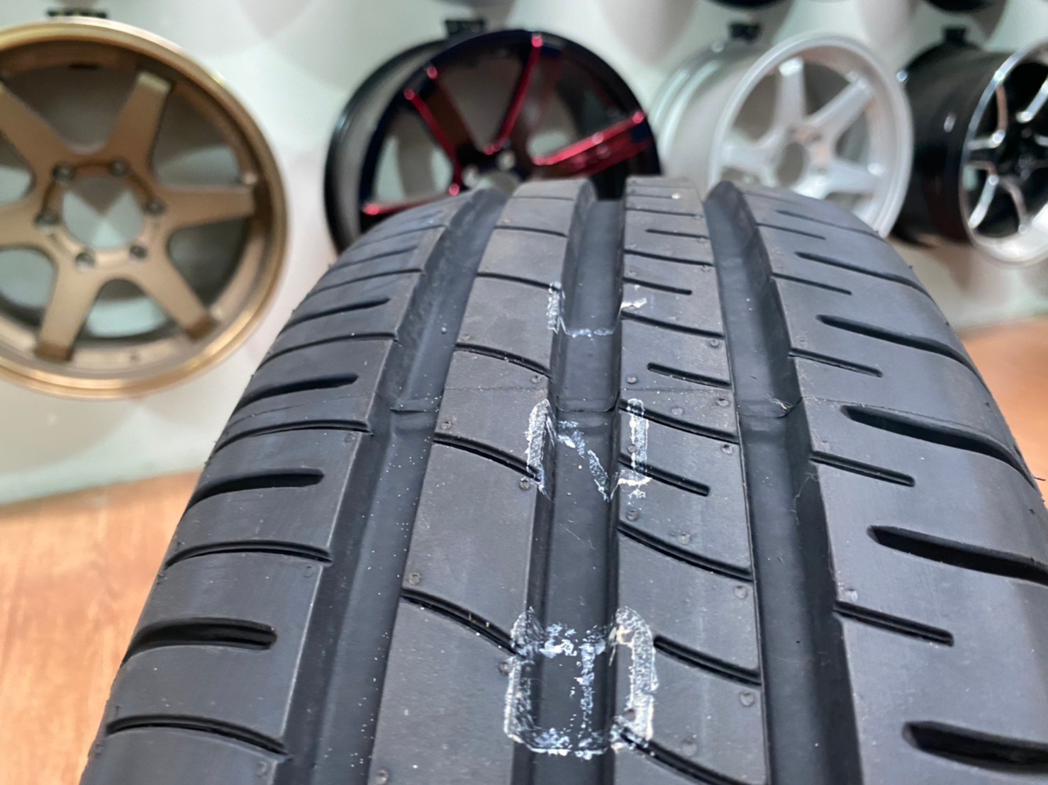 195/60R15 DUNLOP SP TOURING R1 ยางใหม่ปี2020