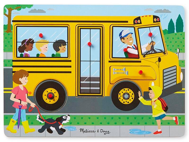 The Wheels on the Bus Sound Puzzle