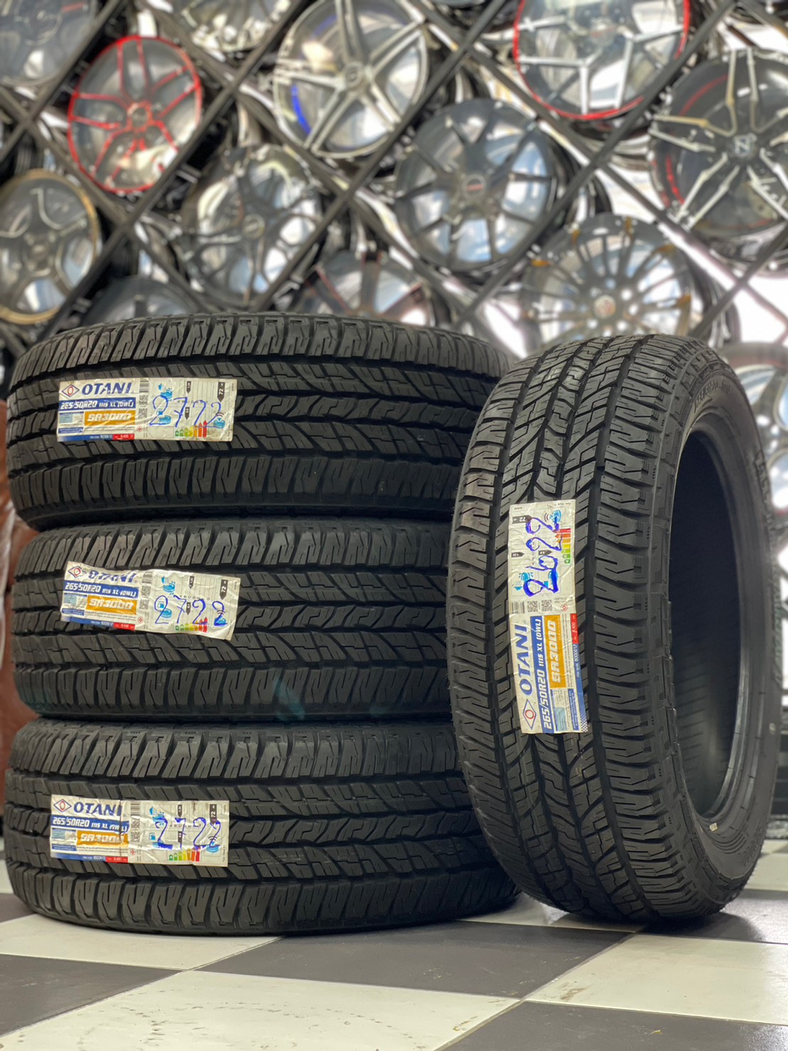 OTANI_SA3000 265/50R20 ยางตัวหนังสือสีขาว (4เส้น) ราคาโปรโมชั่นพิเศษโทรสอบถามได้ค่ะ