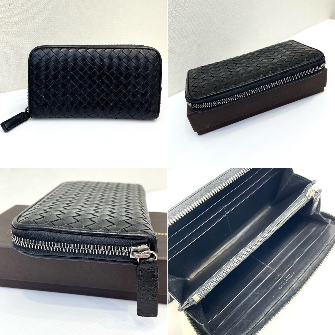 กระเป๋าสตางค์Bottega Zippy Wallet มือสอง