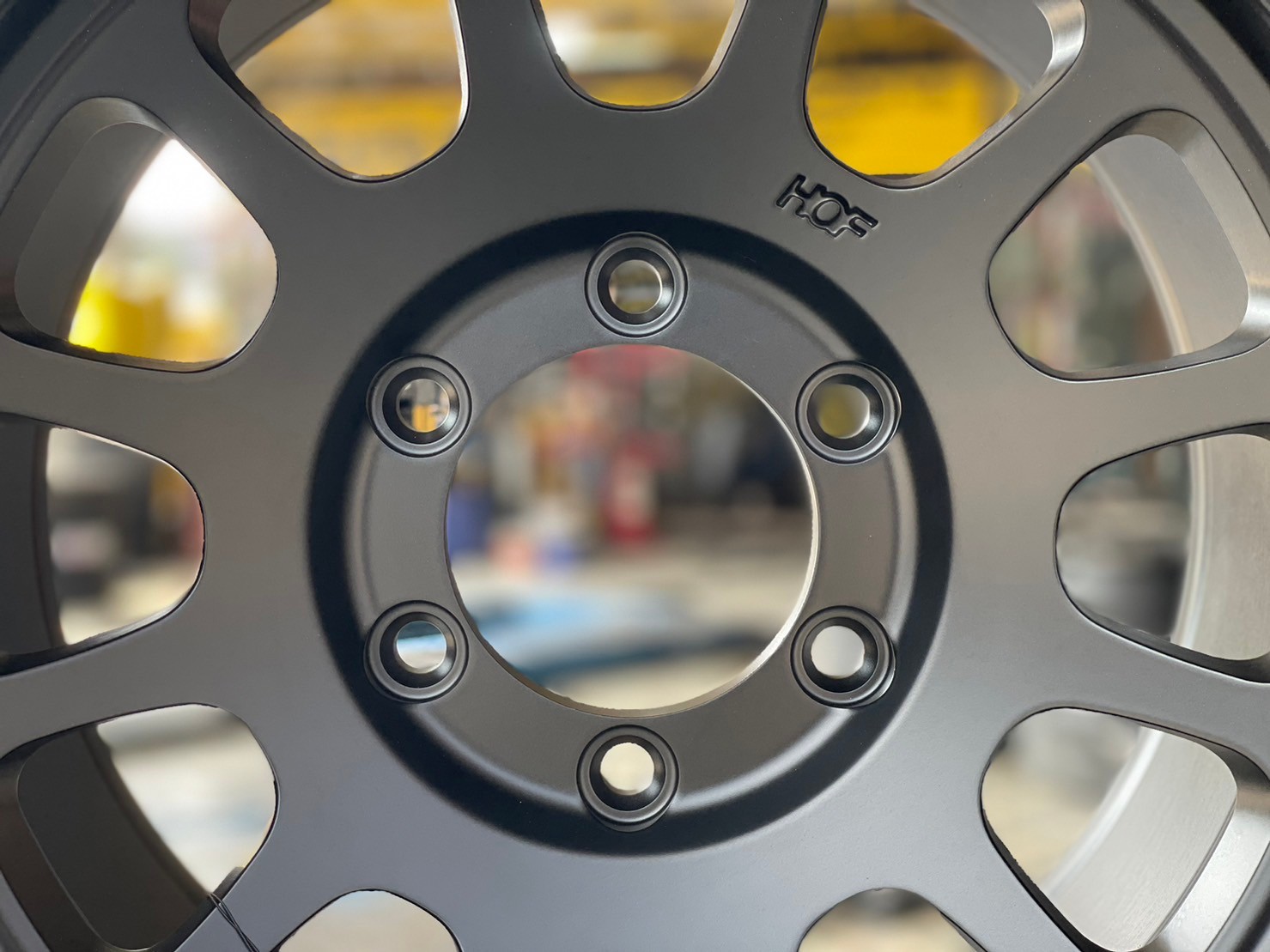 #ล้อแม็กซ์ใหม่ขอบ16 ลายออฟโรด #ระฆังคว่ำ #Model_HF268B 16x8.5 ET0 6x139.7 สีดำด้าน