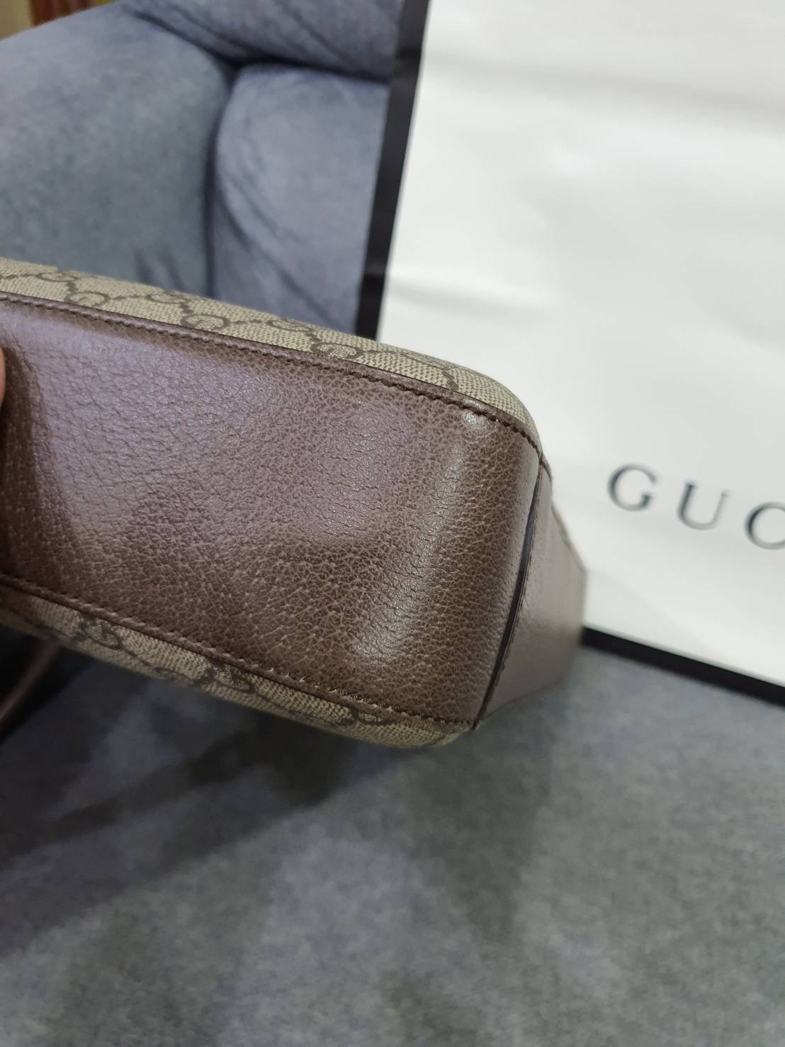 กระเป๋าใส่เอกสารแบรนด์Gucci Ophidia GG Briefcase