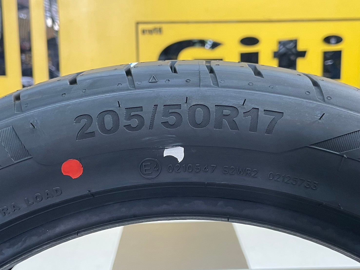 Giti Synergy H2 205/50R17 ยางใหม่ปี2024