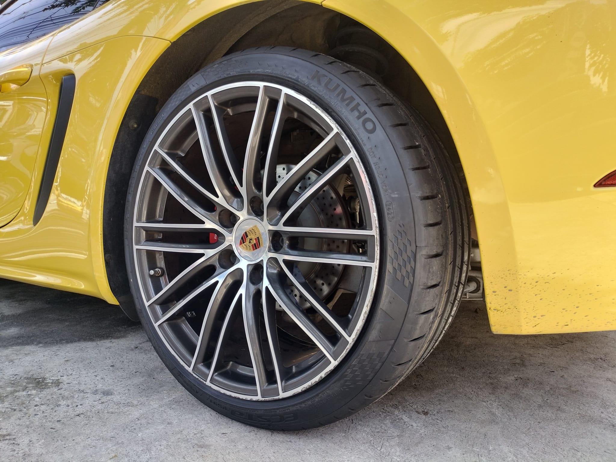 #PORSCHE_CAYMANs #KUMHO_PS91_235/35R20,265/35R20