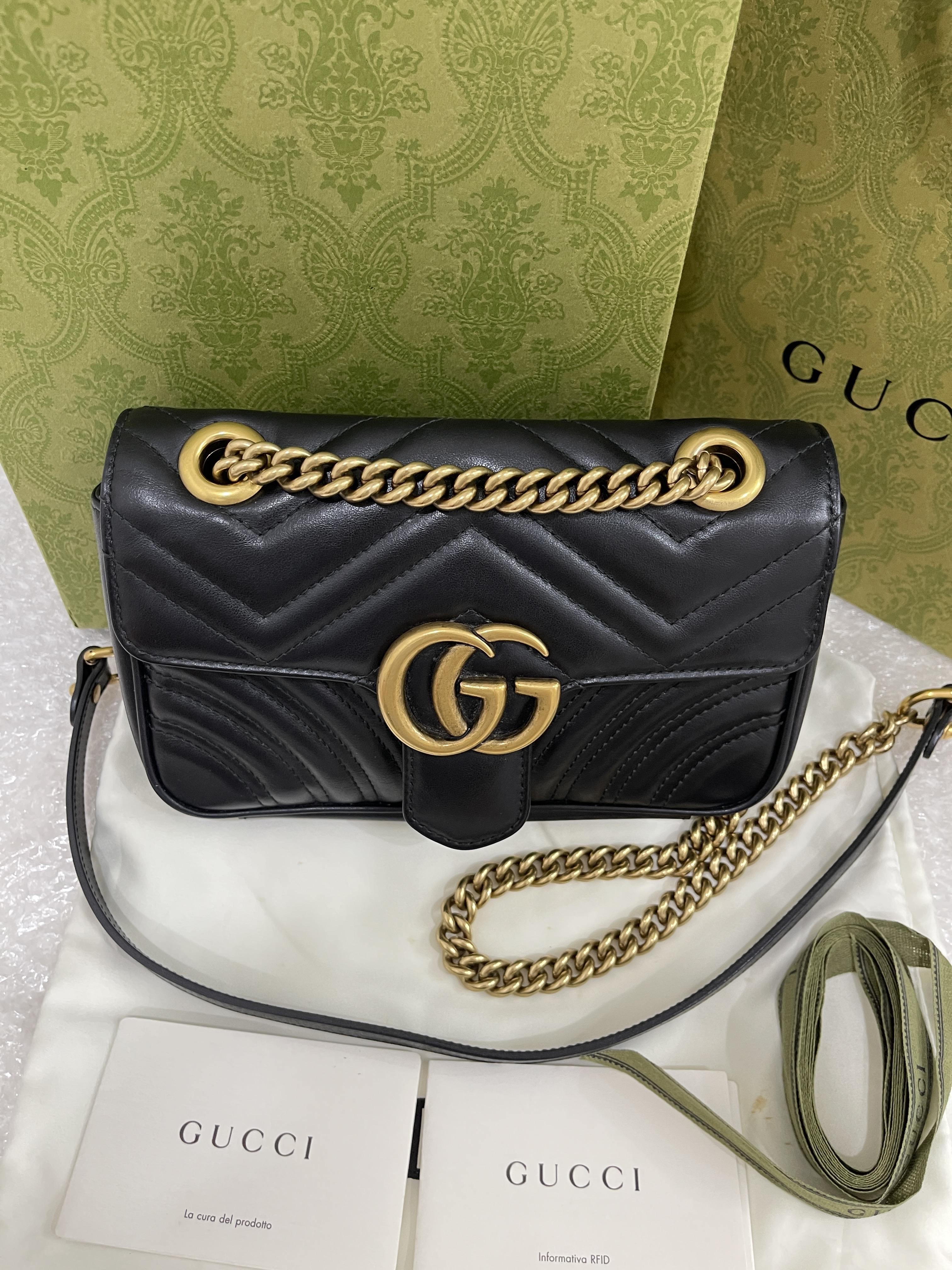 Gucci marmont22 มือสอง