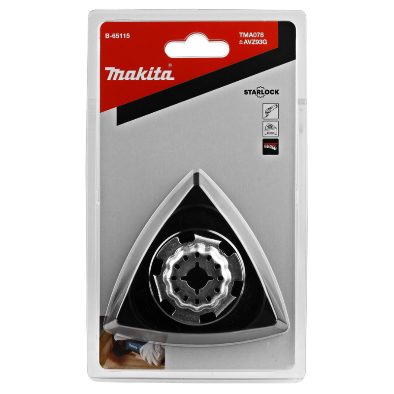 ฐานขัดกระดาษทราย (สามเหลี่ยม) รุ่น TMA078 MAKITA