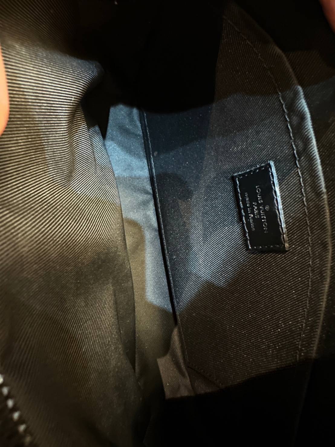 LV Steamer Monogram Elipse Messenger Bag Microchip มือสอง ของแท้