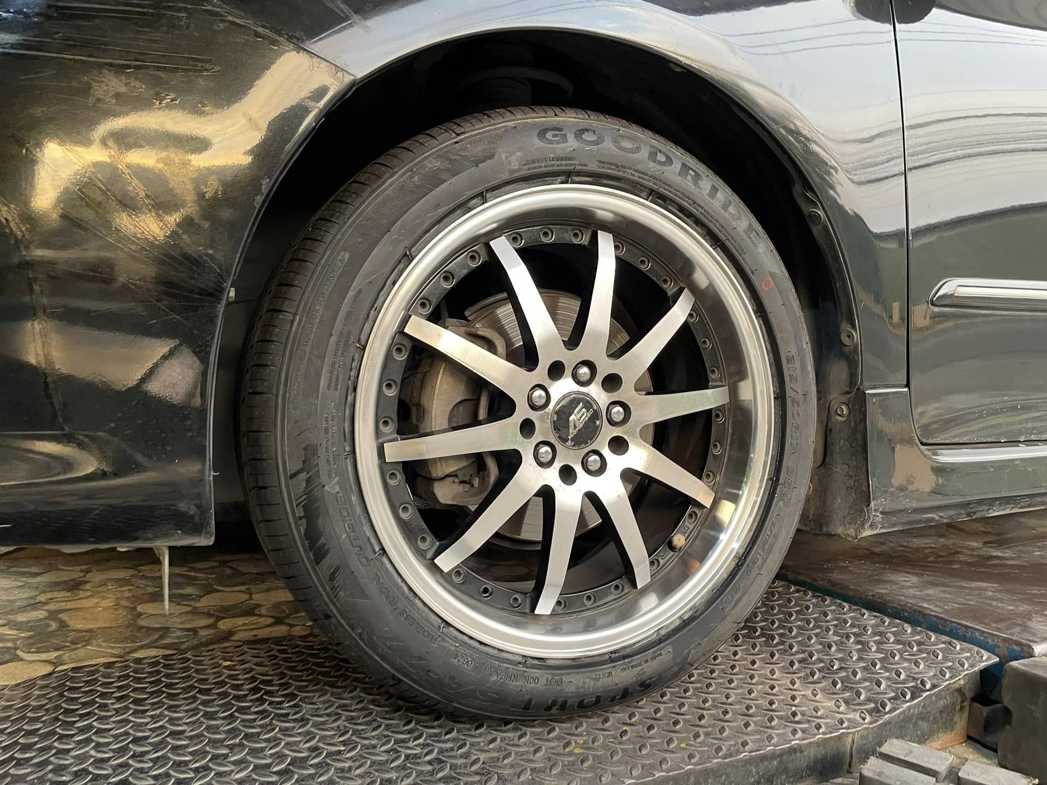 #TOYOTA_ALTIS🛞 เปลี่ยนยาง #GOODRIDE_SA77_215/50R17