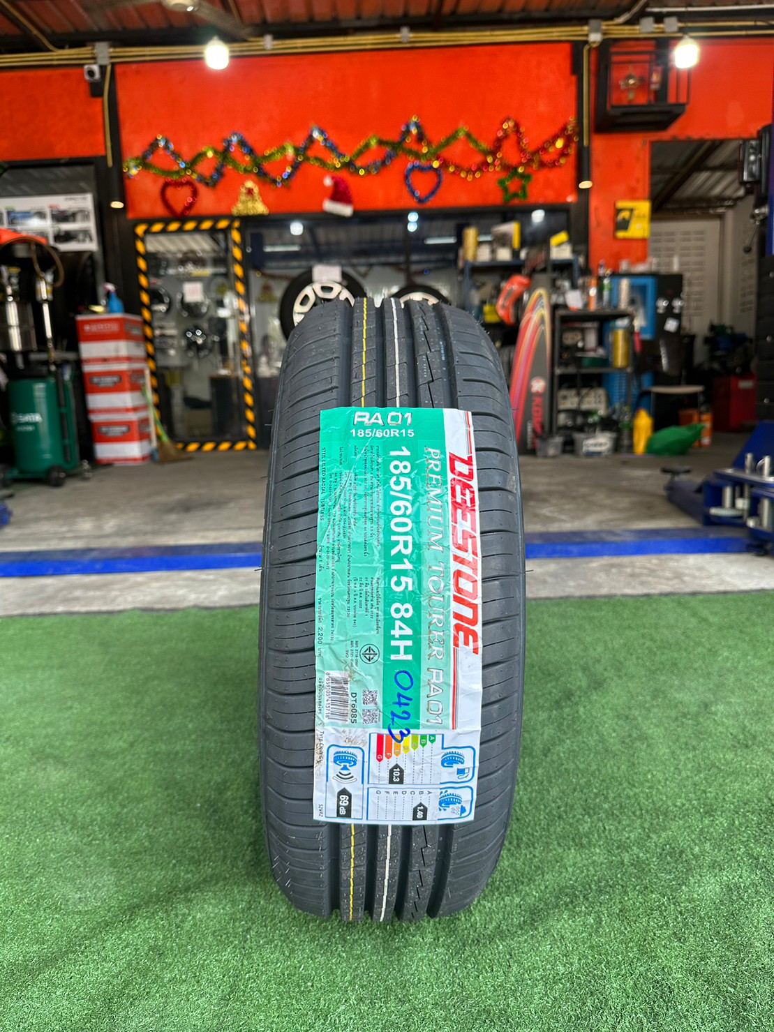 185/60R15 Deestone RA01 ยางใหม่ยางไทยคุณภาพดี ยางใหม่ปี2023