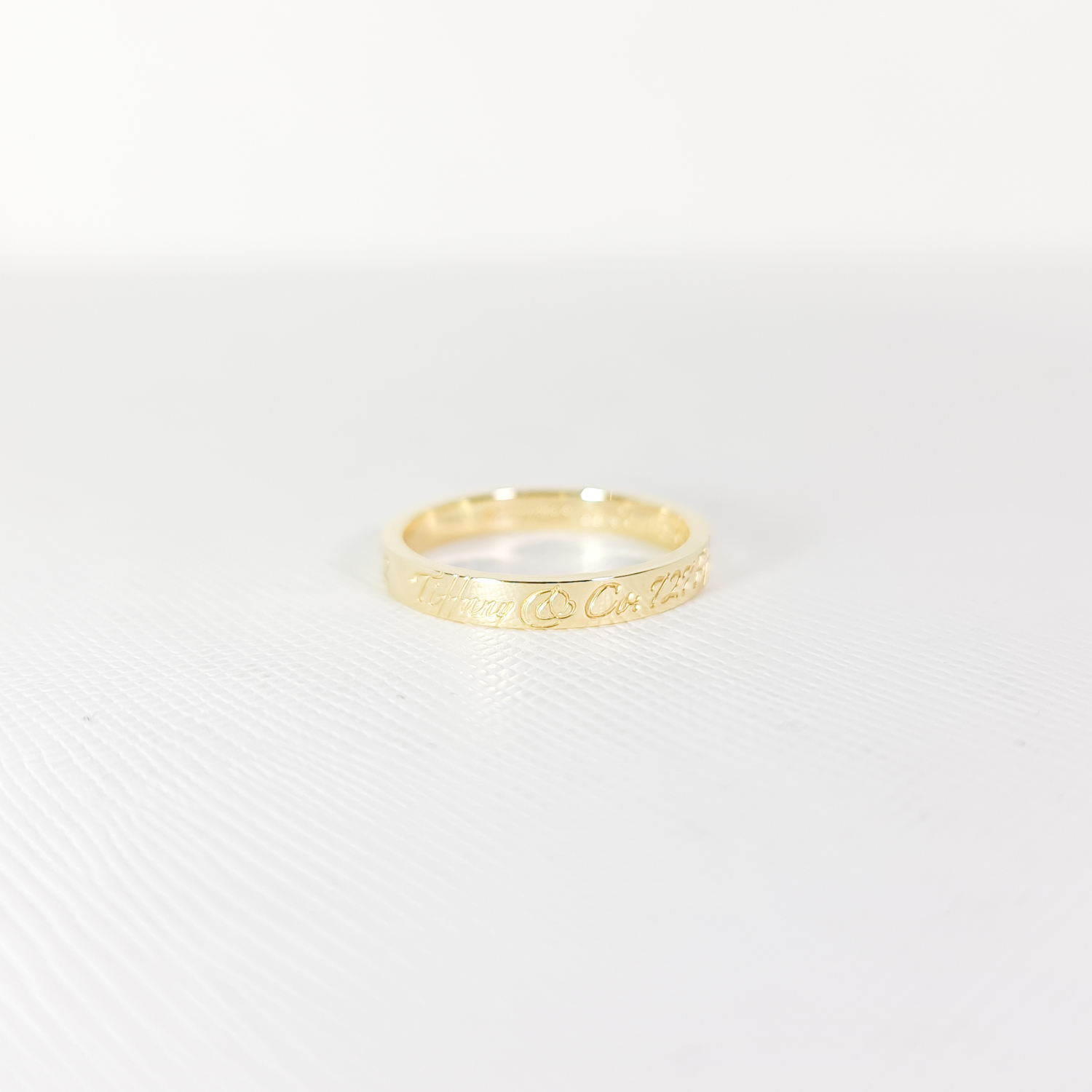 แหวน Tiffany & Co. Tiffany Notes ทองคำ18K ไซส์ 52# (Used)