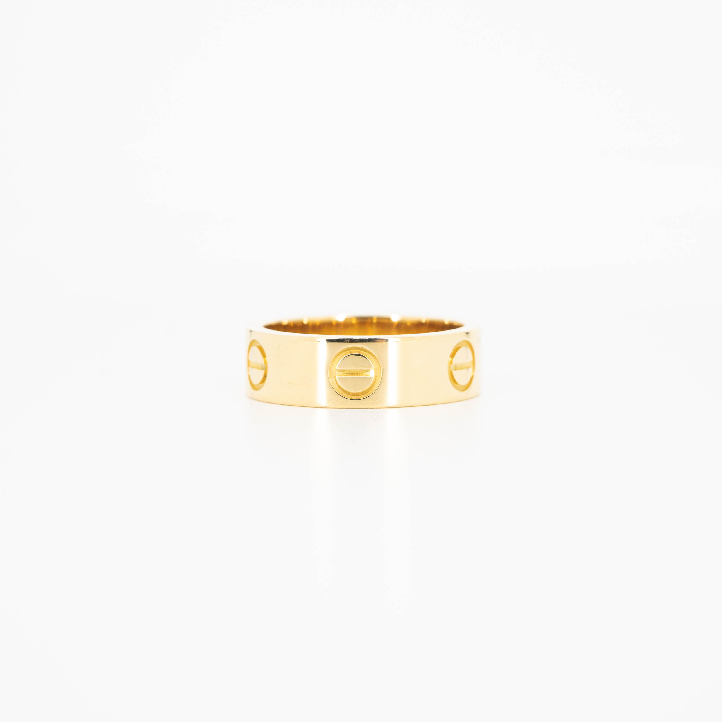 แหวน Cartier Love ทองคำ18K ไซส์ 49# (Used)