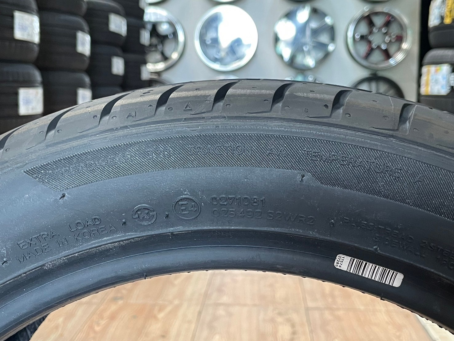 ยางใหม่ ฮันคุ๊ก HANKOOK VENTUS V12 EVO2 205/50R17 ยางใหม่ปี2023