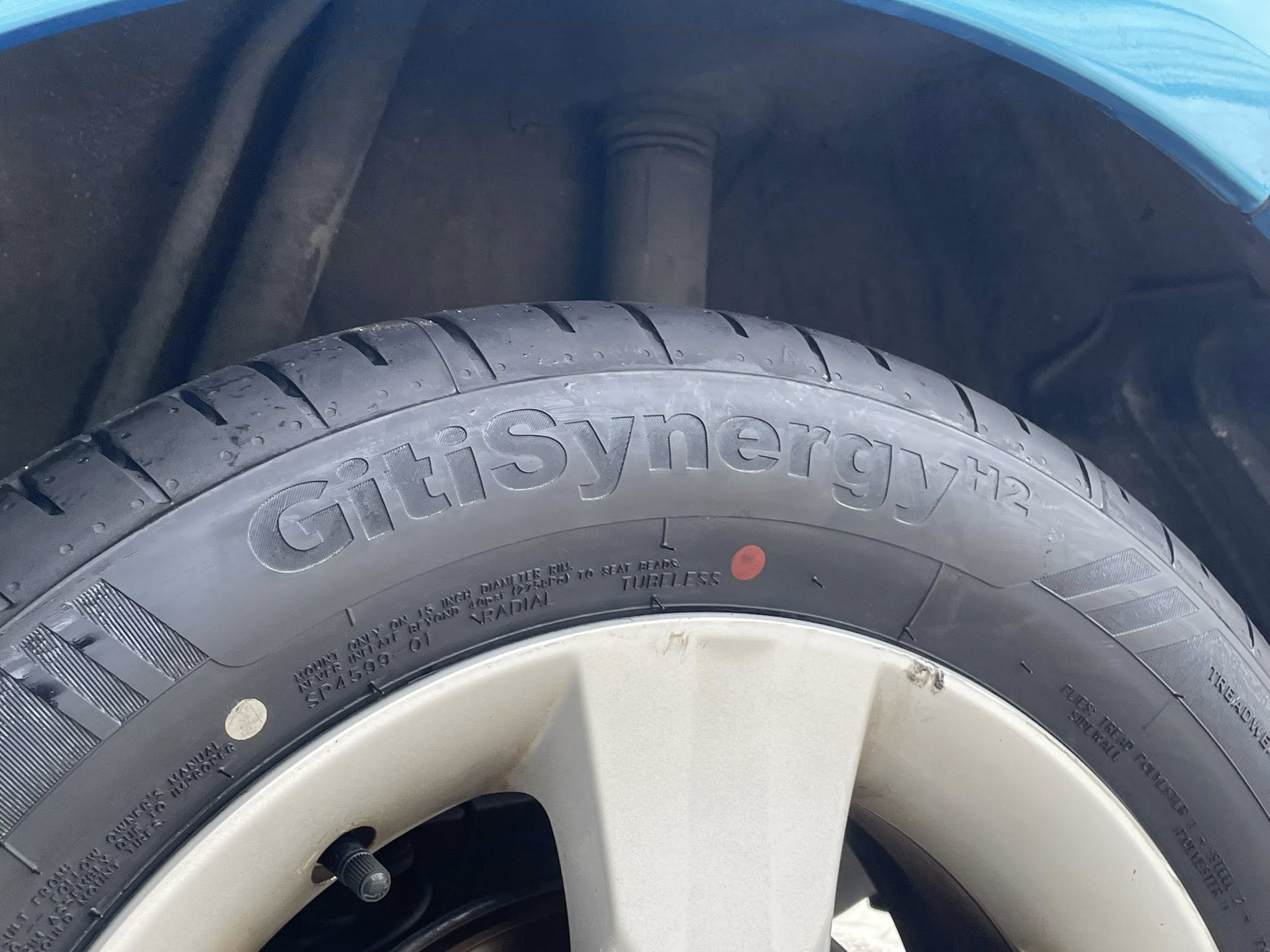 HONDA_JAZZ🚘 🛞เปลี่ยนยาง 🐘#GITI_SynergyH2_185/60R15 🛞