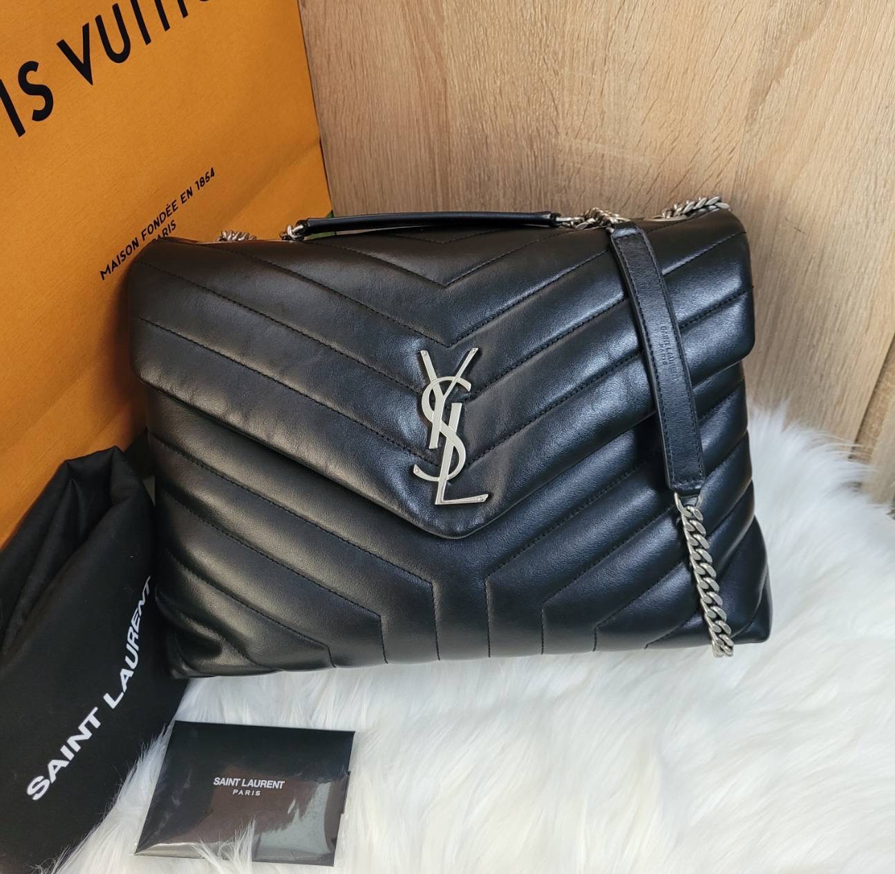 YSL Loulou Top Handle มือสอง ราคา