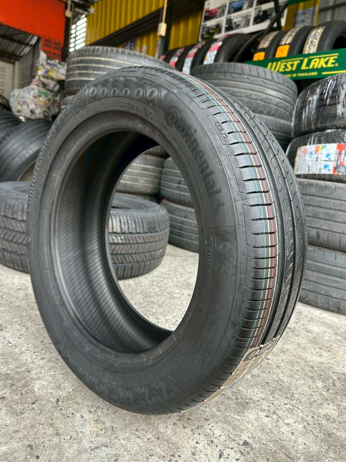 ยาง Continental ComfortContact CC7 ขนาด 185/55R15 ยางใหม่ปี2025