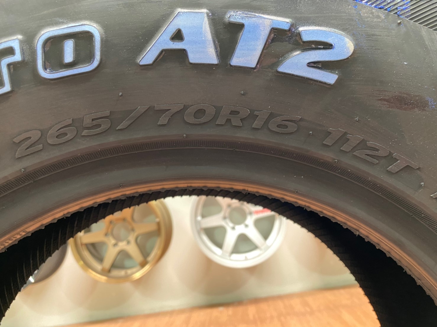 Hankook Dynapro AT2 265/70R16 (RF11) ยางใหม่ปี2020 ยางลายใหม่ตัวหนังสือสีขาว