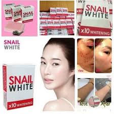 Snail White x10 Whitening 70 g. สเนล ไวท์ สบู่หอยทาก ฟอกแล้วใส ไวท์เนียนเวอร์