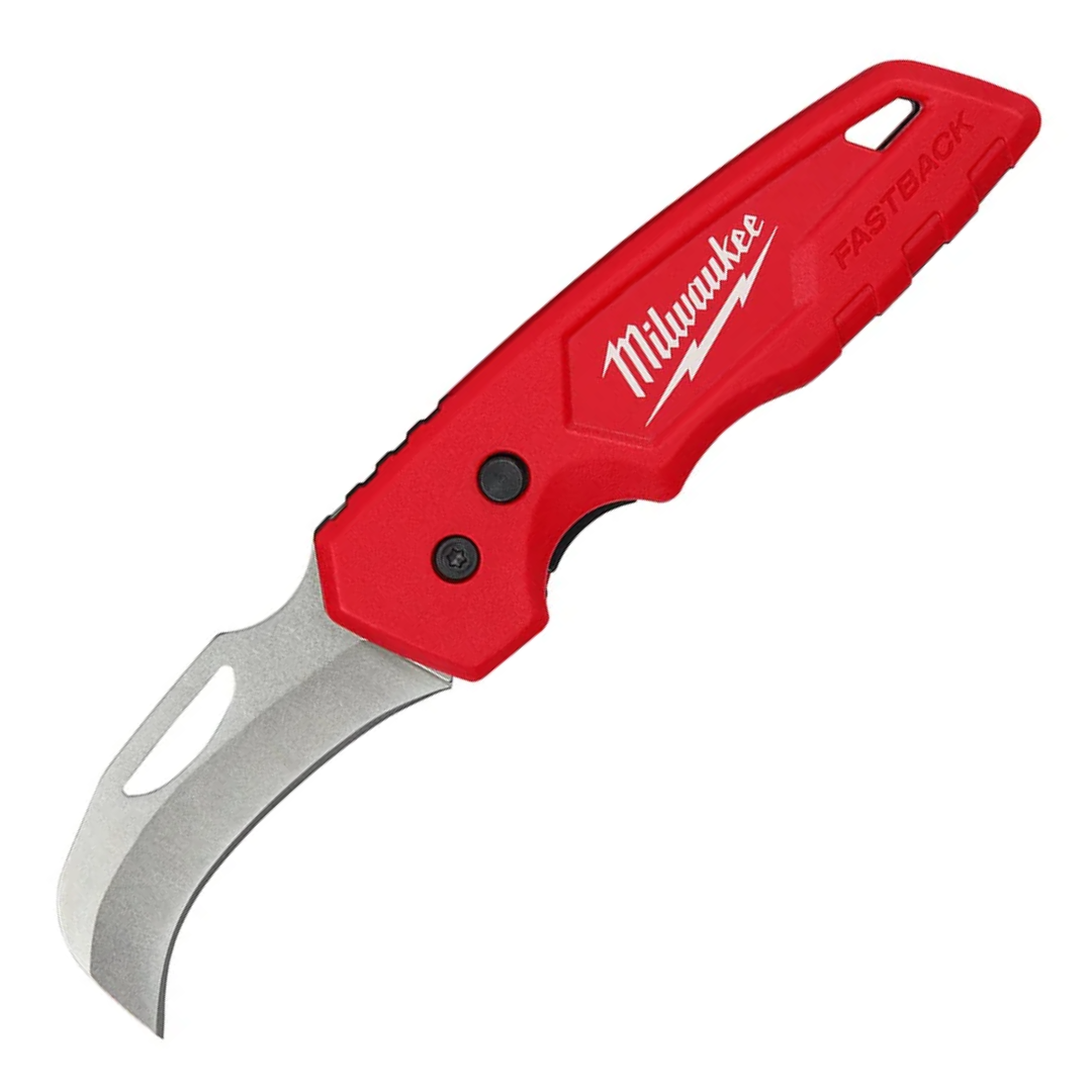 มีดพับเล็บเหยี่ยว FASTBACK™ HAWKBILL FOLDING KNIFE No.48-22-1525 MILWAUKEE