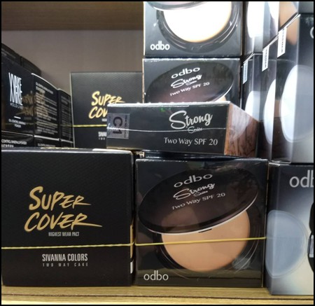 Odbo Strong series two way SPF20 OD622 แป้งเนื้อทูเวย์ตลับดำ