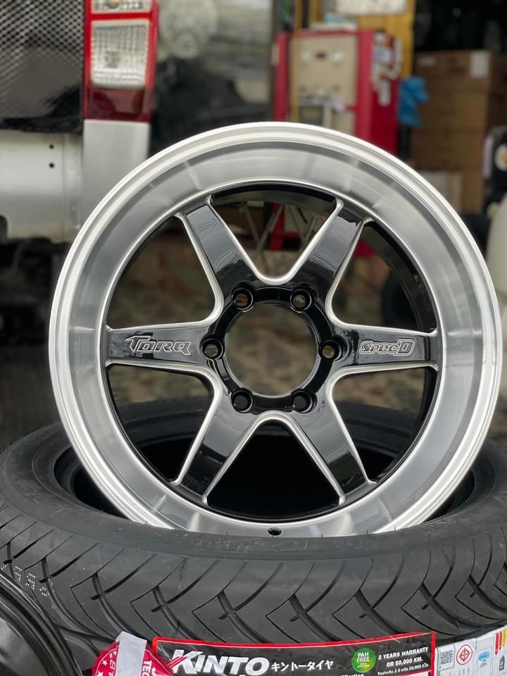 #ISUZU_D-MAX เปลี่ยนยาง #KINTO_V36_255/50R18 #ล้อแม็กซ์ใหม่ TORQ D1L 18X9.5 185X10.5 6X139.7 +25/+30