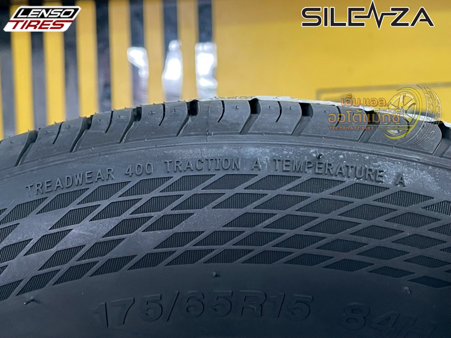 #ยางเลนโซ่ #LENSO TIRES #SILENZA 175/65R15 ยางใหม่ปี2025
