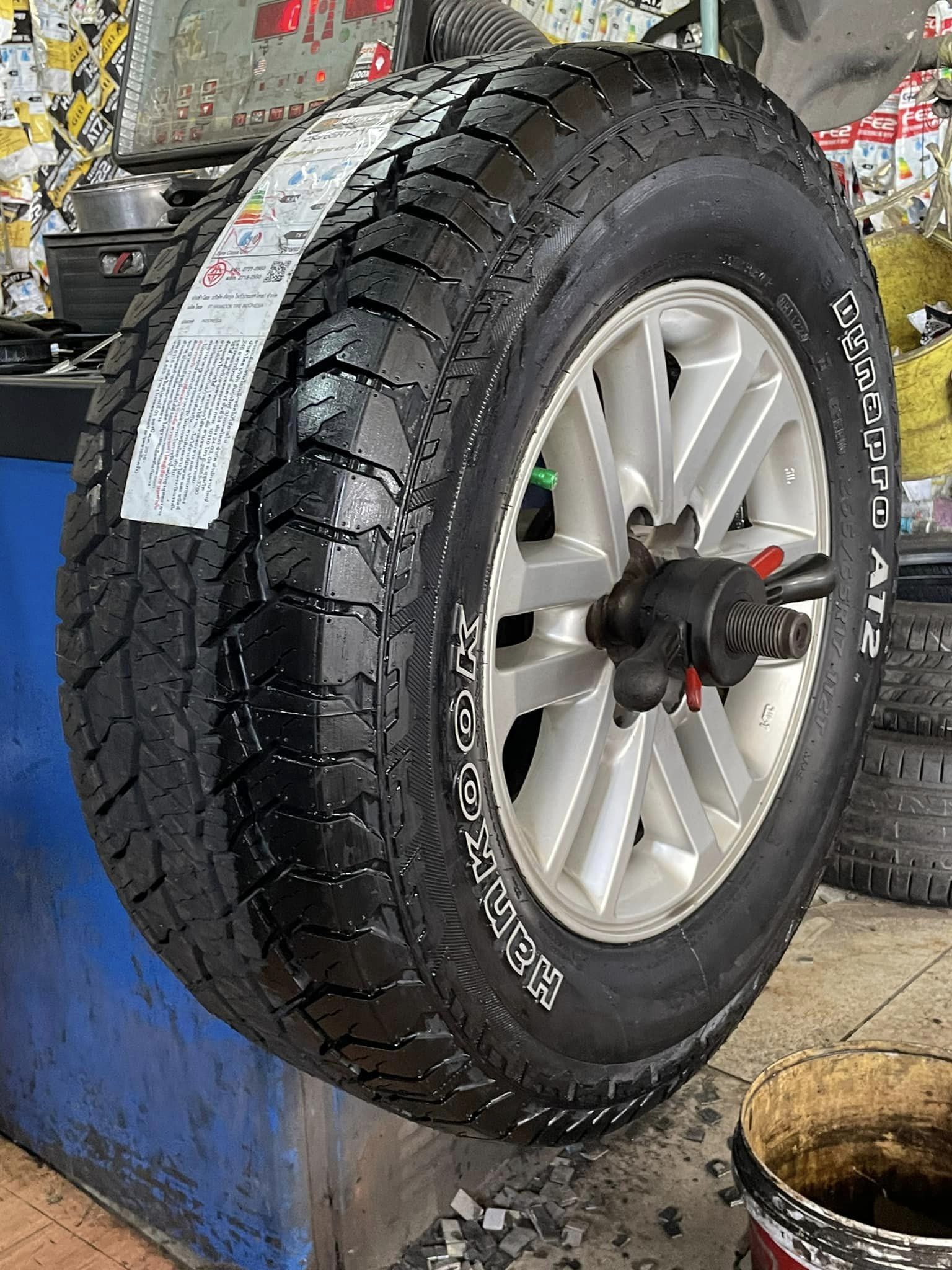 #TOYOTA_FORTUNER❤️ #ยางสายลุย #ยางAT รุ่นใหม่ #ตัวหนังสือสีขาว #ยางแบรนด์เกาหลี #ยางใหม่ปี2024 #Hankook_Dynapro_AT2 265/65R17#RF11