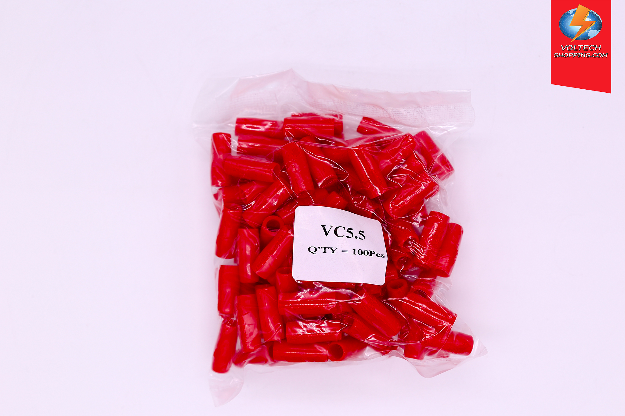 ปลอกหุ้มหางปลาสีแดง VC-005R