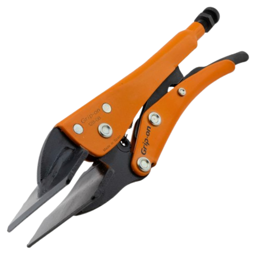 คีมล็อคปากเป็ด ขนาด 8" No.128-08 GRIP-ON