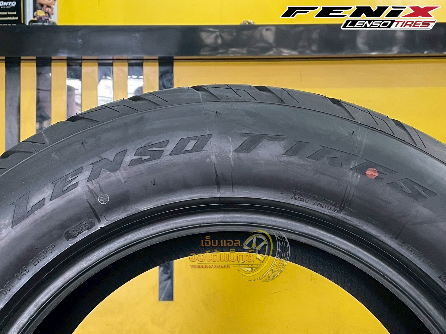#ยางใหม่ #เลนโซ่ #LENSO_TIRES #FENIX 265/60R18 ยางใหม่ปี2025