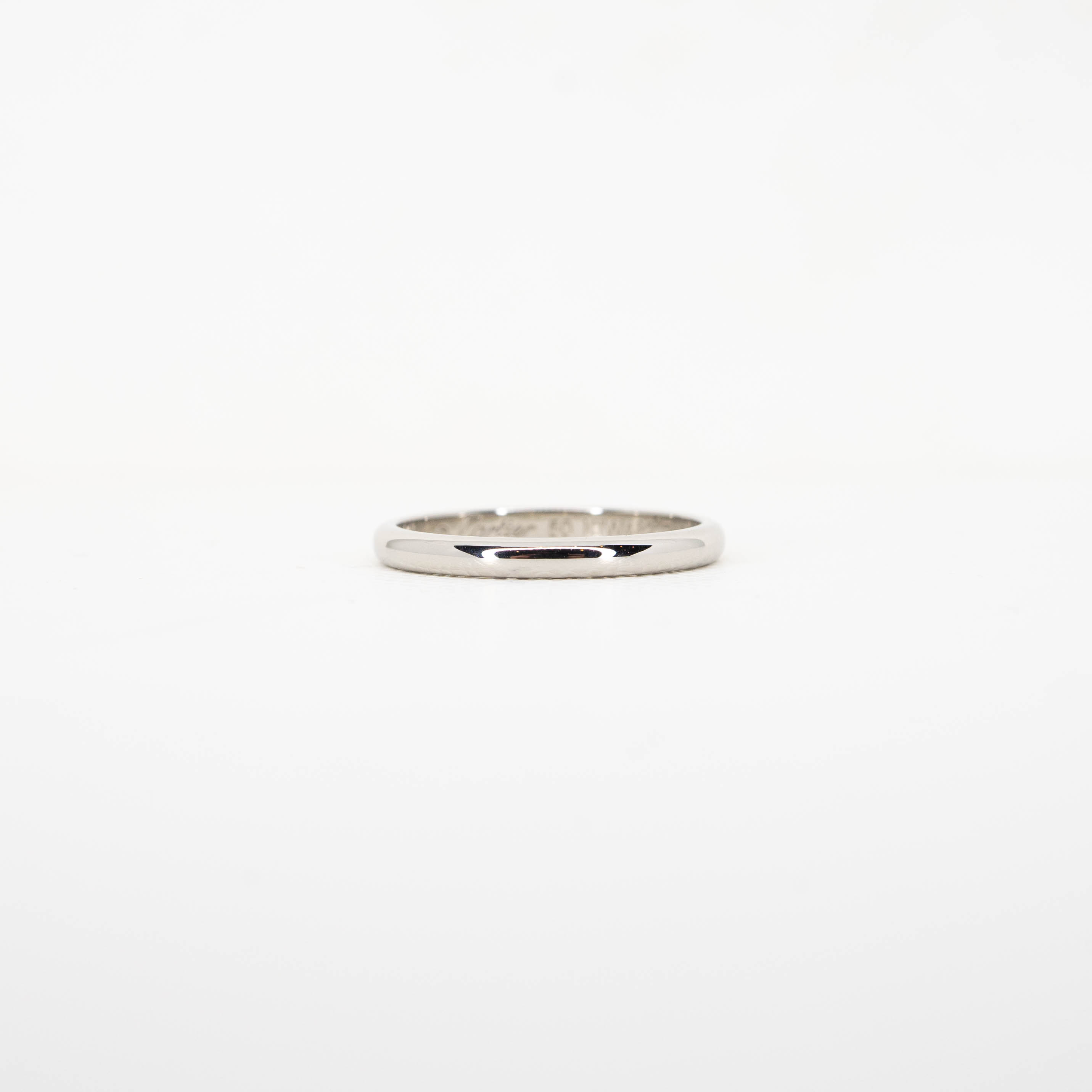 แหวน Cartier 1895 Band Platinum950 ไซส์ 50# (Used) +การ์ด
