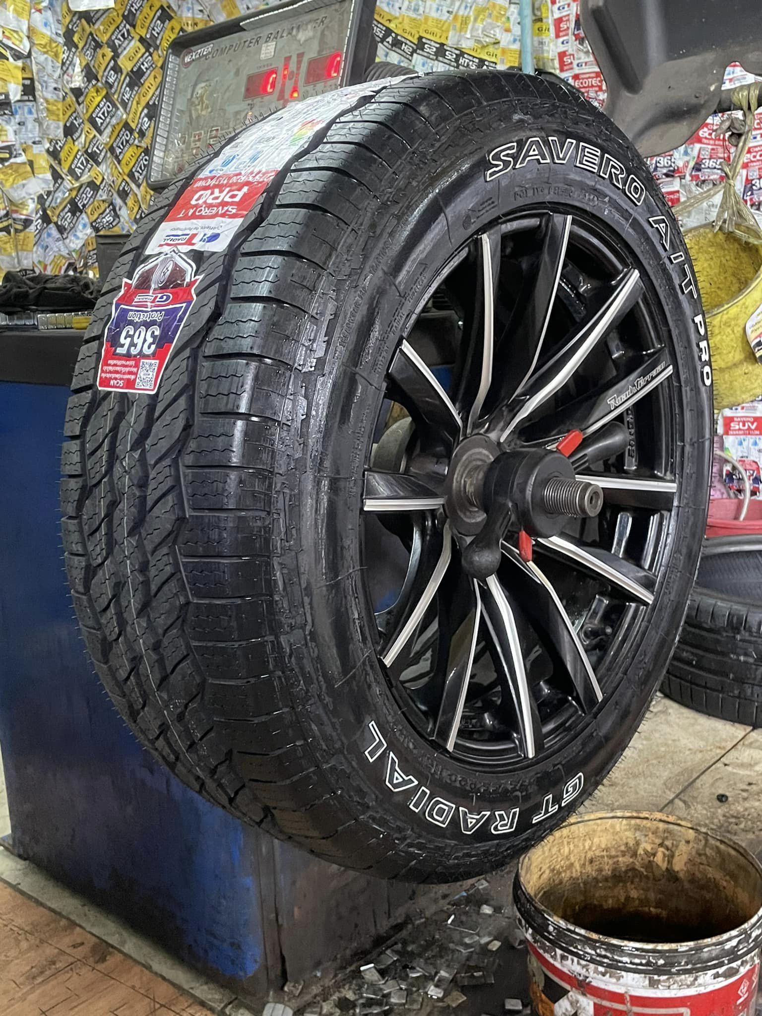 🚘 #FORD_EVERESTเปลี่ยนยาง 🛞 #GT RADIALSAVERO A/T PRO 275/55R20