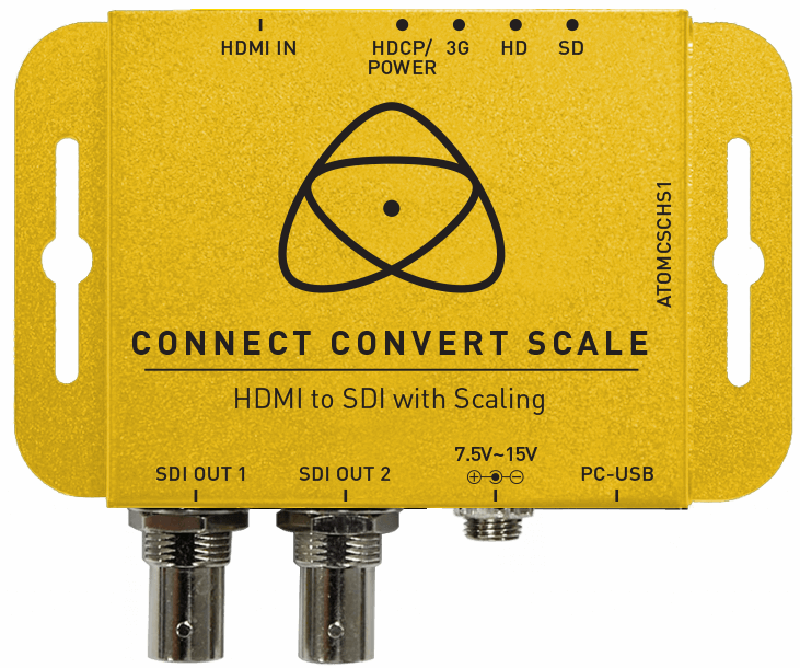 ATOMCSC-HS1 CONNECT CONVERT CROSS SCALE REPEAT HDMI to SDI/SDI