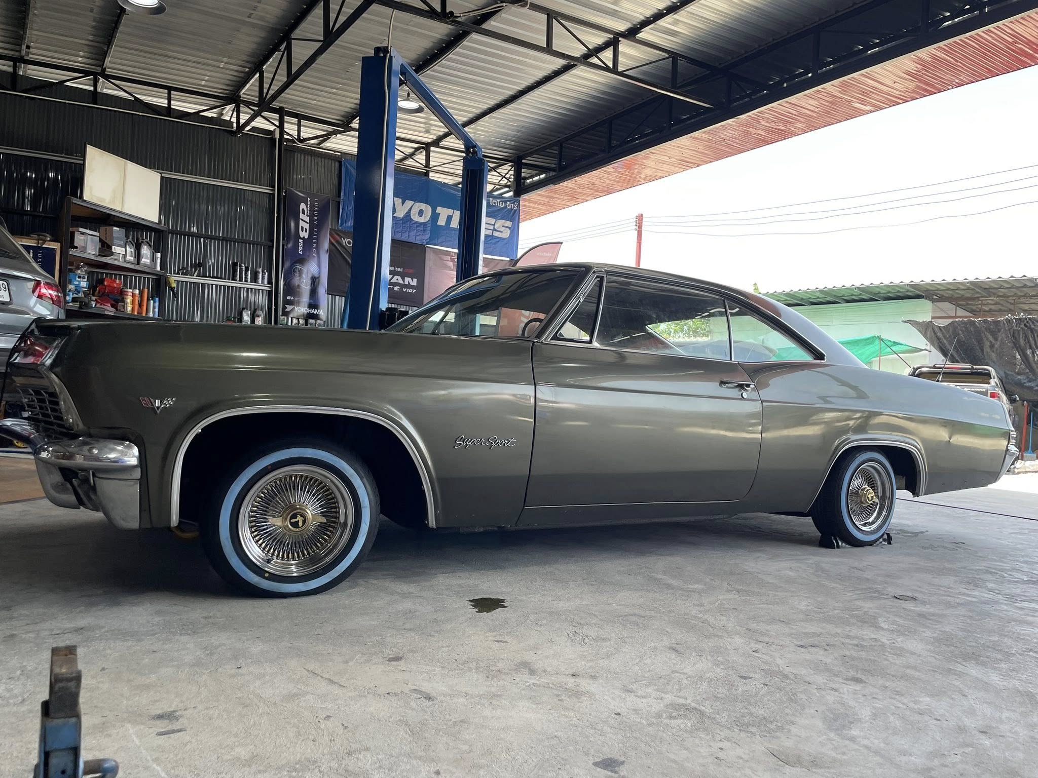 Chevrolet_impala 🚘เปลี่ยนยาง 🛞🐘#SAILUN_ขอบขาว_175/70R13