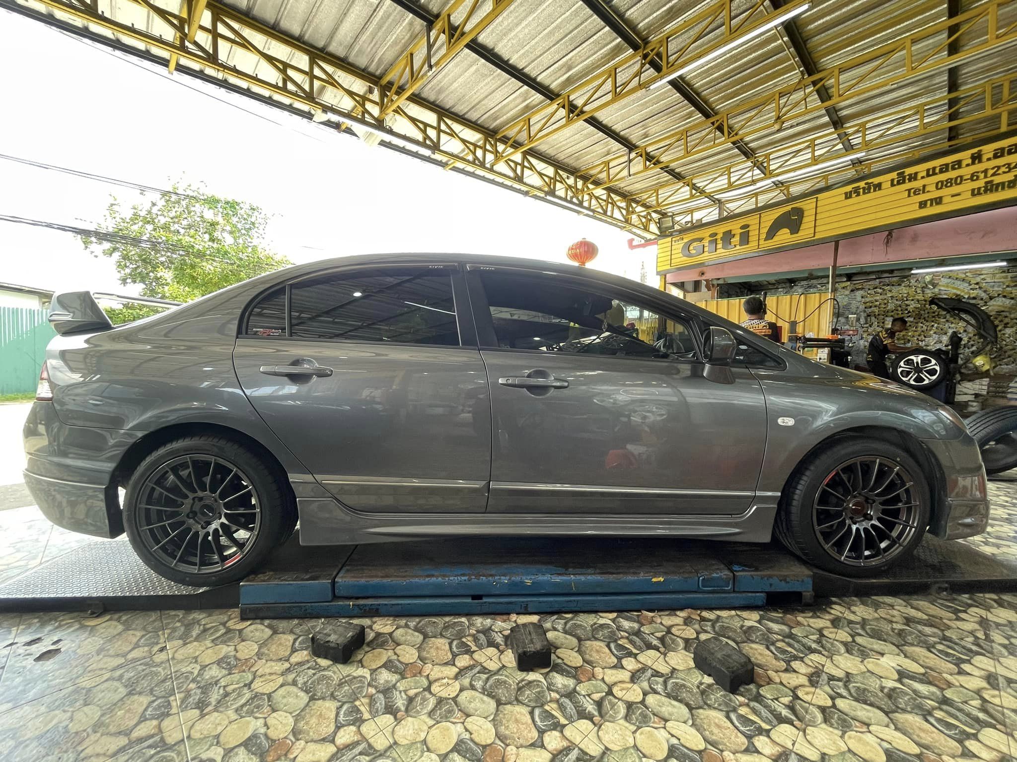 🚘 #HONDA_CIVIC❤️ #ล้อแม็กซ์ใหม่ #EmotionR_RSR 17X7.5 ET35 5X114.3 DG