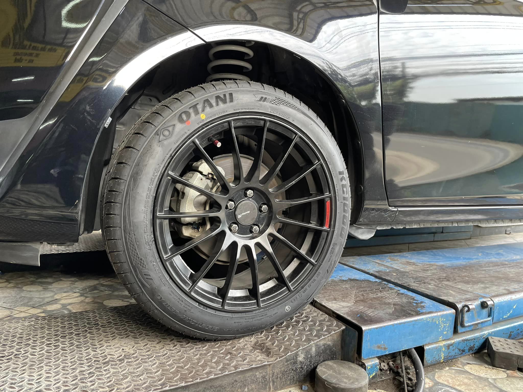 🚗 #TOYOTA_SIENTA❗️🌟🎉 #มั่นใจใช้ยางโอตานิ #OTANI_KC1000_215/50R17