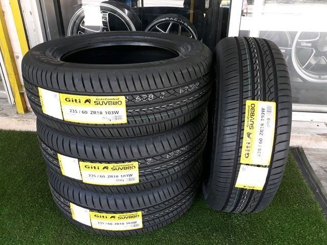 ยางใหม่ปี18เข้าใหม่สดๆร้อนๆ Giti Control SUV880 235/60/ZR18