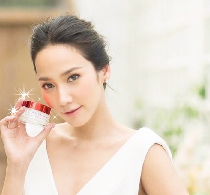 Aurum Ginseng Collagen Cream ครีม อั้ม พัชราภา เหนือกว่าทุกความงามที่เคยสัมผัส 50g.