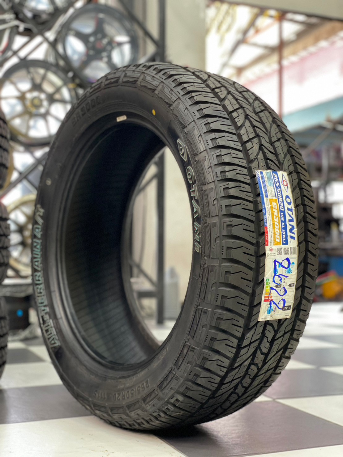 OTANI_SA3000 265/50R20 ยางตัวหนังสือสีขาว (4เส้น) ราคาโปรโมชั่นพิเศษโทรสอบถามได้ค่ะ