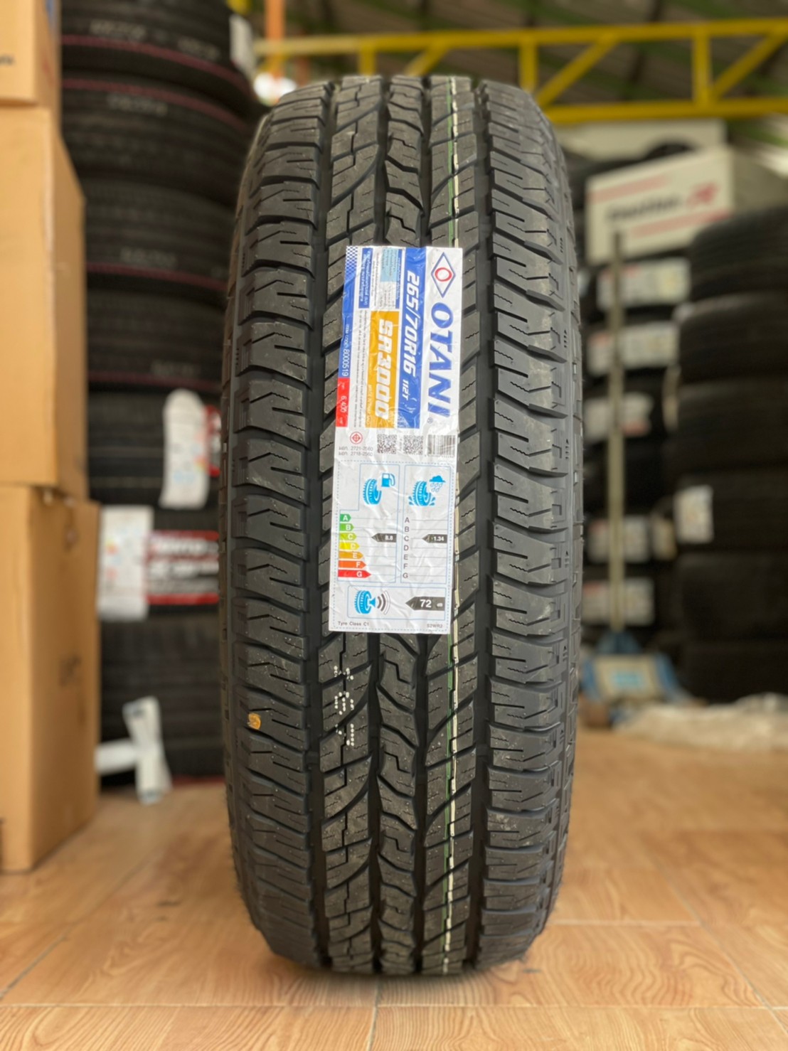 ยางโอตานิ OTANI SA3000 265/70R16 ยางใหม่ปี2021 ราคาพิเศษพร้อมติดตั้งฟรี สามารถสอบถามเพิ่มเติมได้ค่ะ