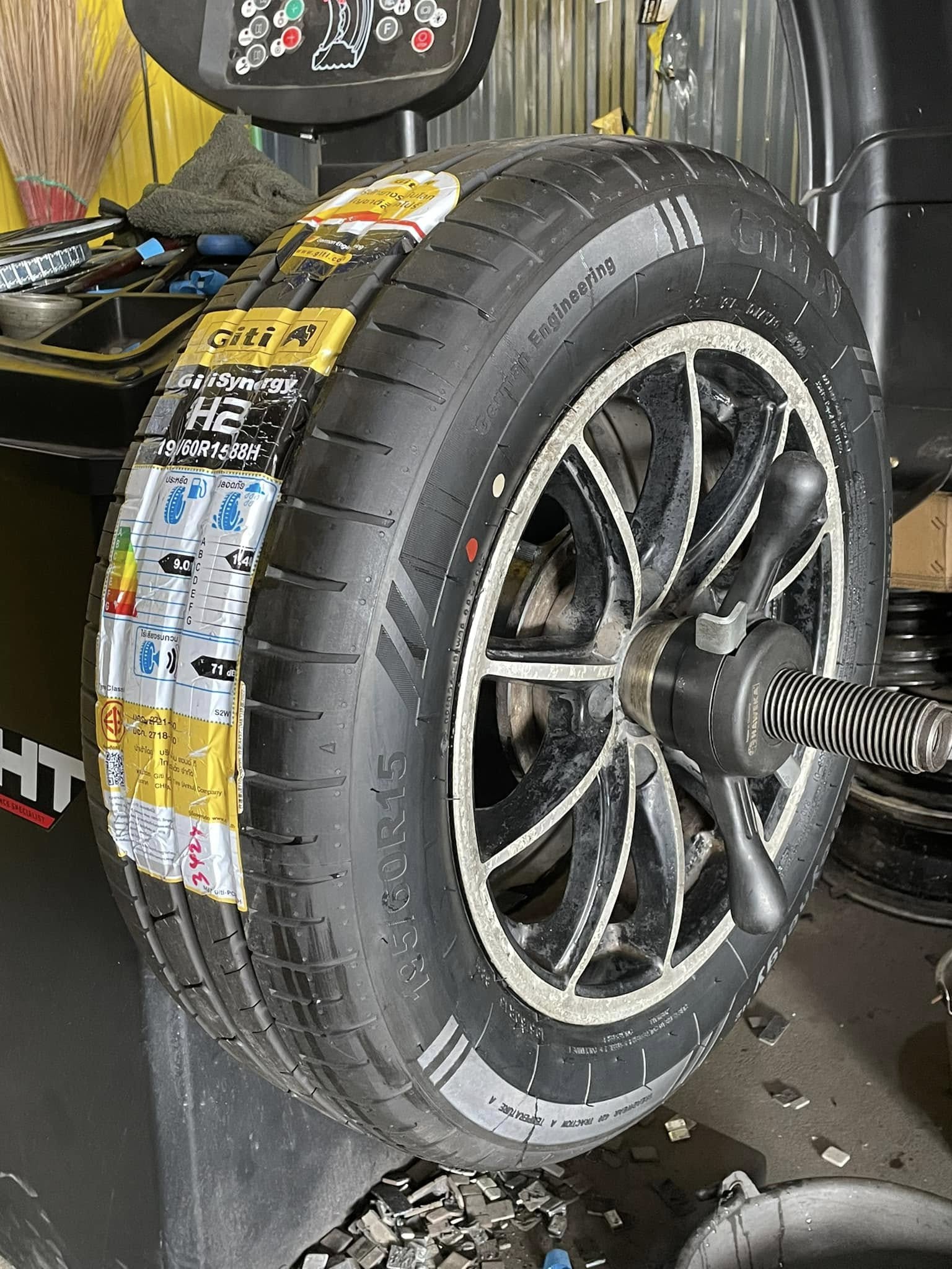 #TOYOTA_EXSIOR🛞 เปลี่ยนยาง #GITI_SynergyH2_195/60R15