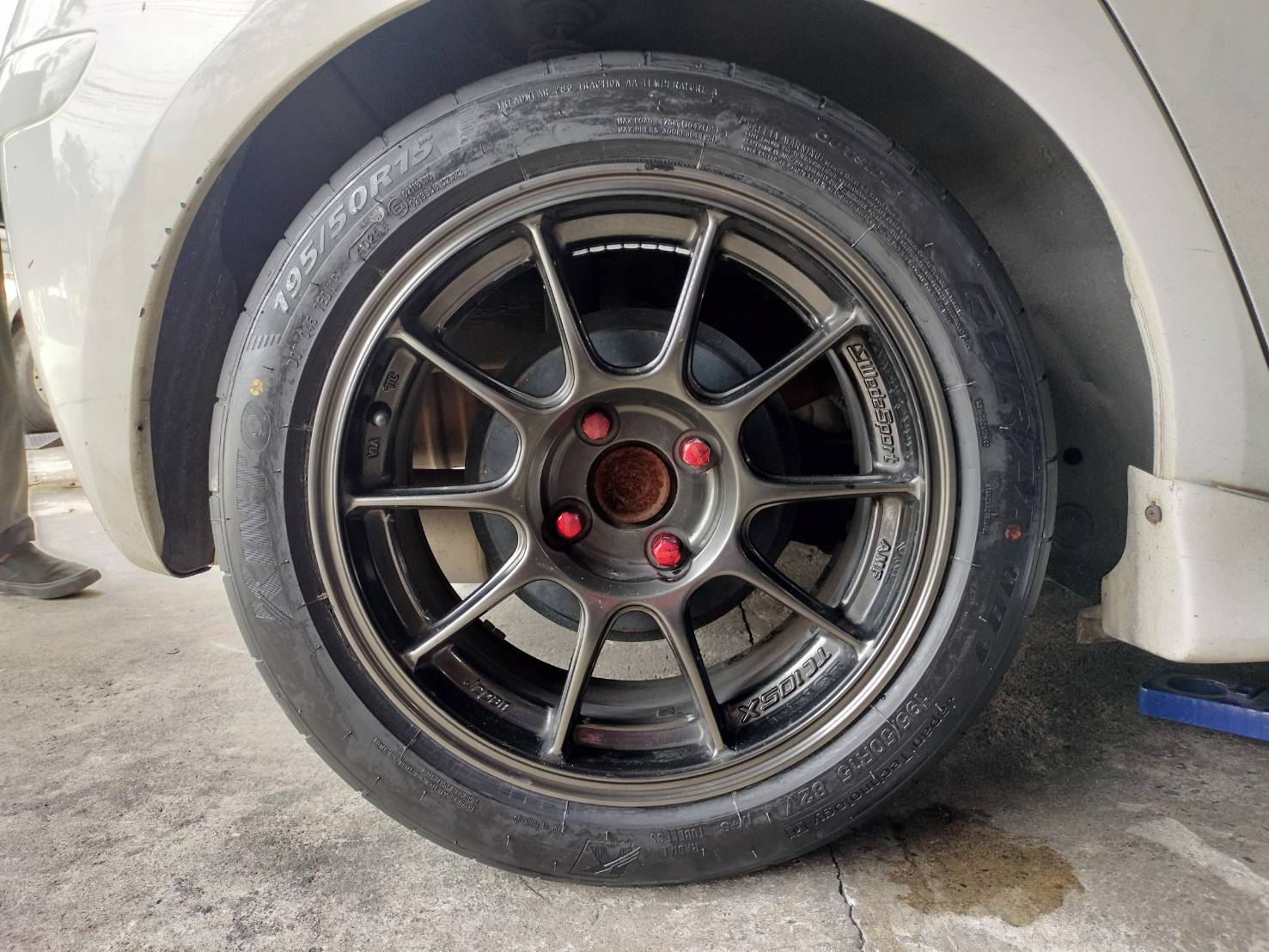 🚘 #TOYOTA_YARIS ติดตั้งเปลี่ยนยาง #KINTO_FORZA001_195/50R15