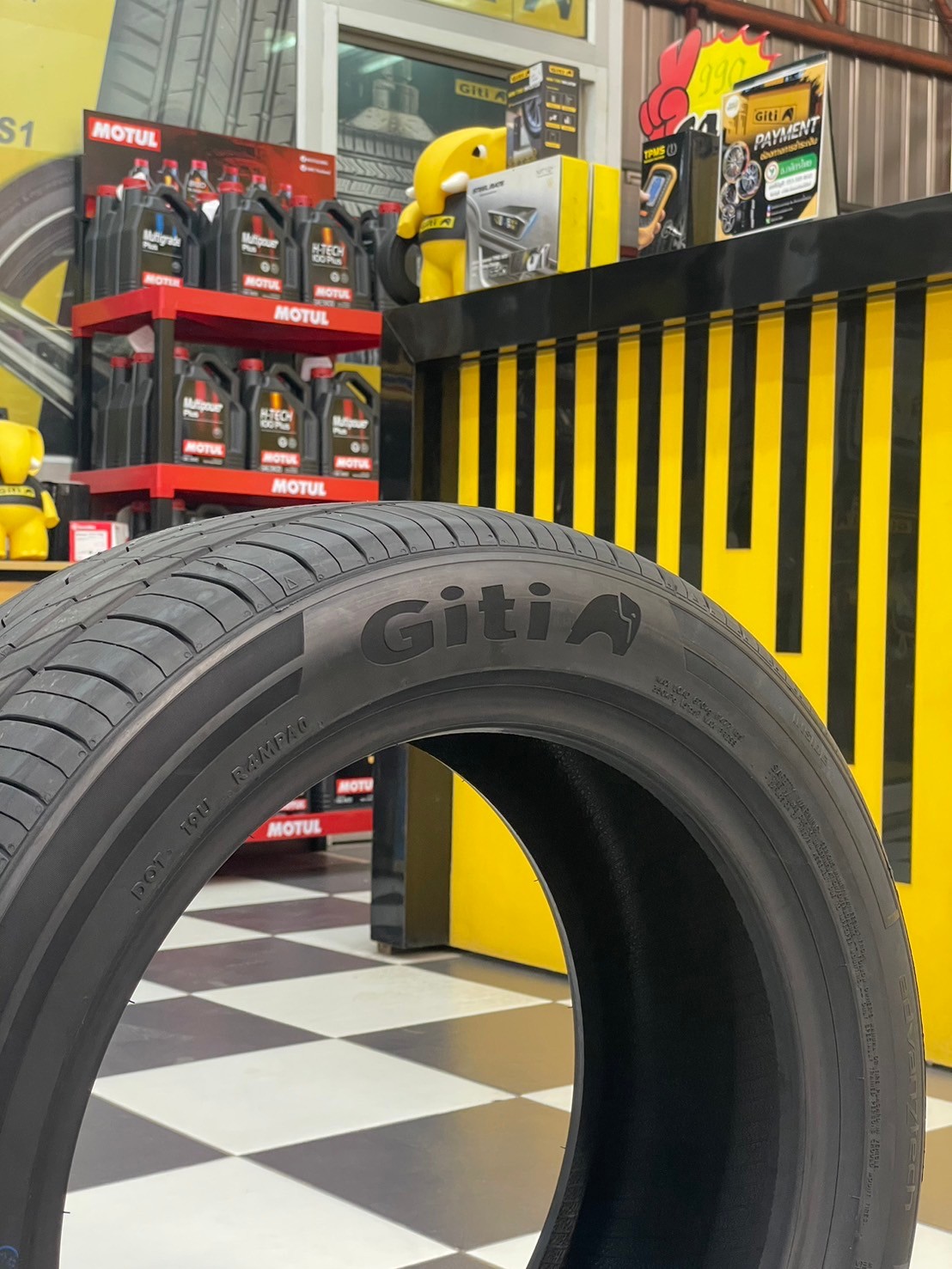 ยางใหม่ GITI Control P10 225/50R17 ยางใหม่ปี2024