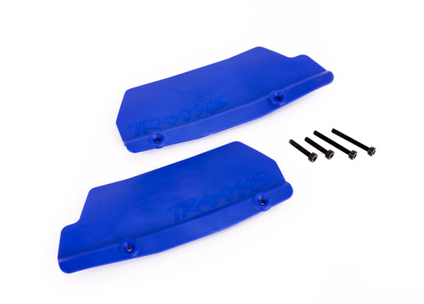 9519X Mud guards, rear, blue (left and right)/ 3x15 CCS (2)/ 3x25 CCS (2)