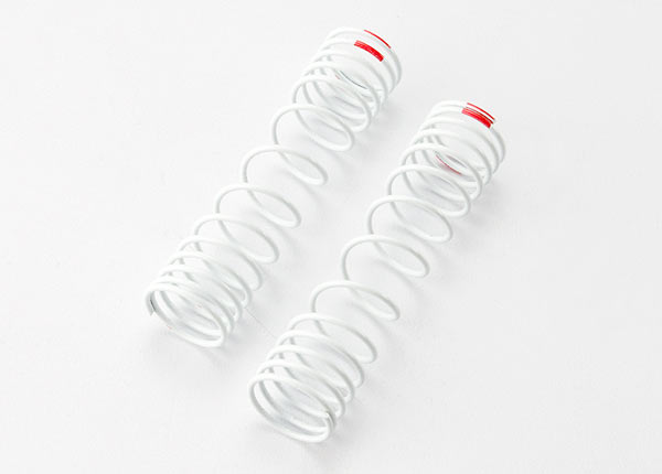 5859 Springs, rear (white) (progressive rate) (2) (fits #5862 aluminum Big Bore shocks)