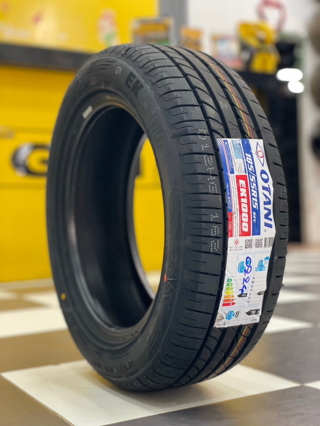 #OTANI #EK1000 185/55R15 ยางใหม่ปี2024 ราคาพิเศษ พร้อมติดตั้ง