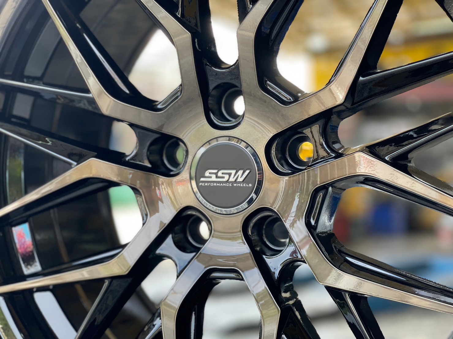 ล้อแม็กใหม่ขอบ17 Stamford Sport Wheels SSW 348 สีหน้าชา ขนาด17 กว้าง8 5รู112ออฟ38