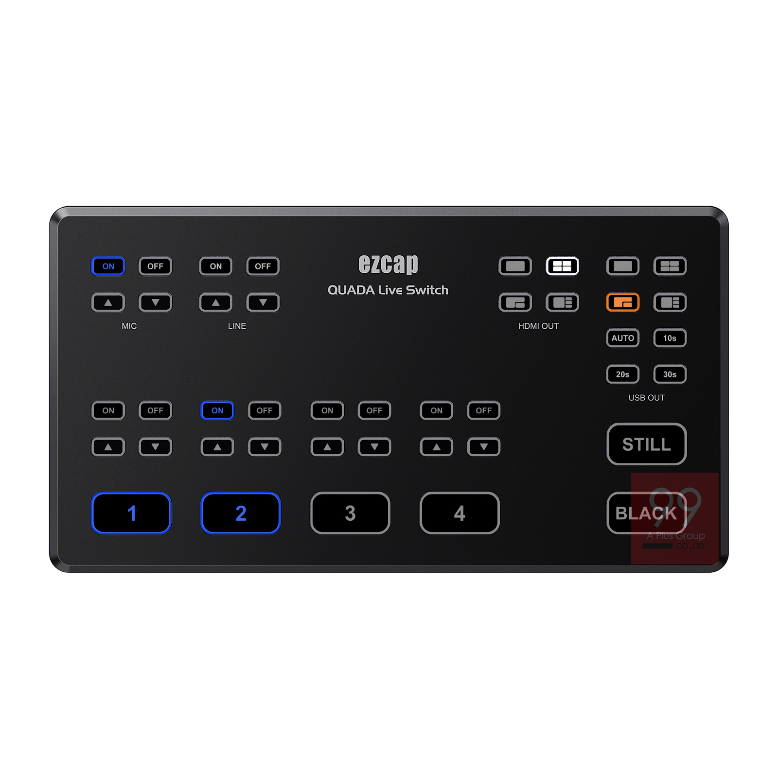 ezcap328 QUADA Live Switch